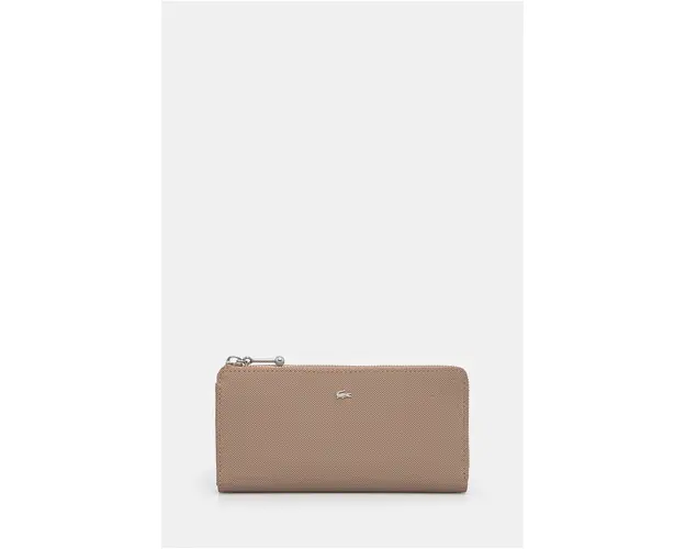 Lacoste portofel femei, culoarea bej, NF4765DZ