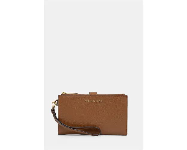 MICHAEL Michael Kors portofel de piele femei, culoarea maro, 32T7GAFW4L