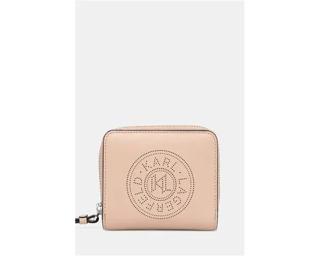 Karl Lagerfeld portofel femei, culoarea roz, 246W3289
