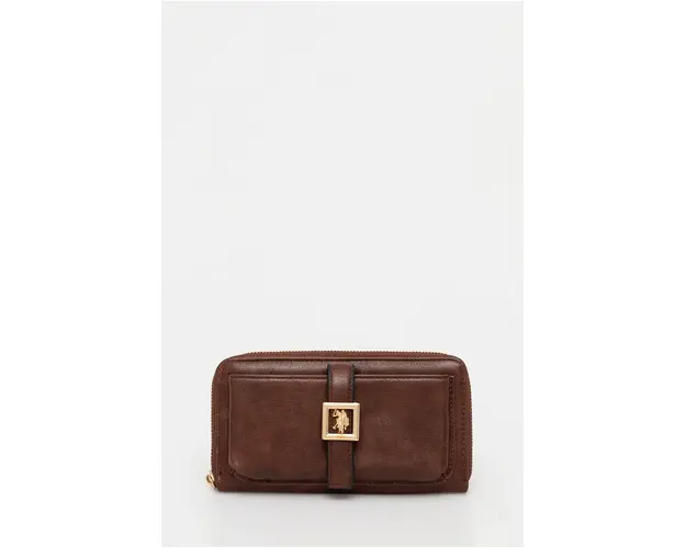 U.S. Polo Assn. portofel Caring femei, culoarea maro, WIUC08505WVP