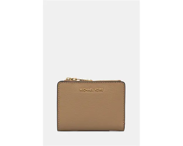 MICHAEL Michael Kors portofel de piele femei, culoarea bej, 32S4G8ED7L