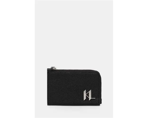Karl Lagerfeld portofel barbati, culoarea negru, 246M3214