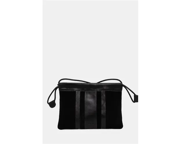 Desigual sac de fecale pentru caini LEATHER PATCH CAYETA culoarea negru, 24WAYL01