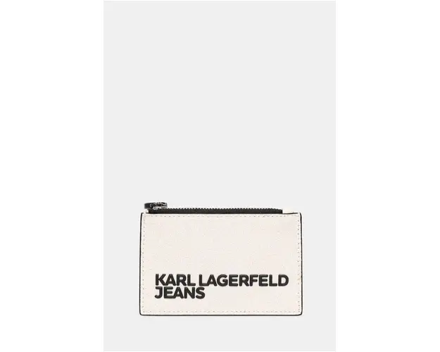 Karl Lagerfeld Jeans carcasa cardului culoarea alb, 246J3056