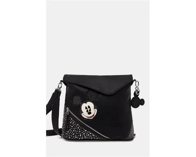 Desigual rucsac MICKEY STUDSTYLE JER femei, culoarea negru, mare, cu imprimeu, 24WAKP21