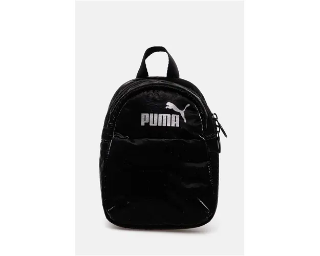 Puma rucsac femei, culoarea negru, mic, cu imprimeu, 90652