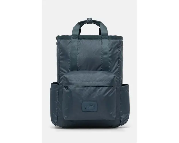 Puma rucsac femei, culoarea turcoaz, mare, neted, 90655