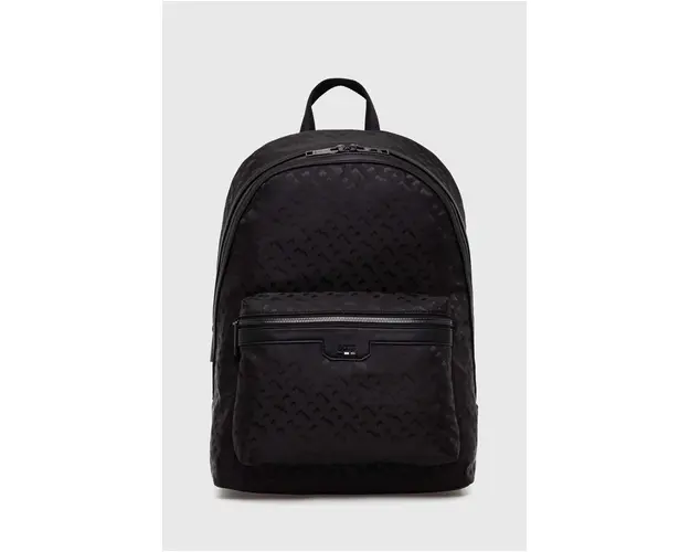 BOSS rucsac barbati, culoarea negru, mare, neted, 50523216