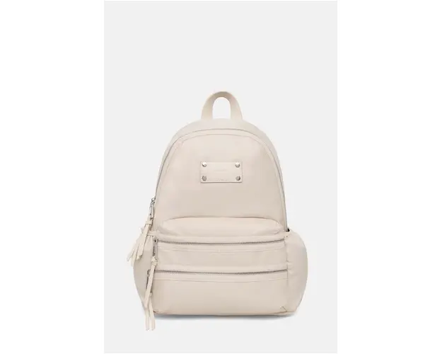 Aldo rucsac SILVANO culoarea bej, mare, neted, 13824369