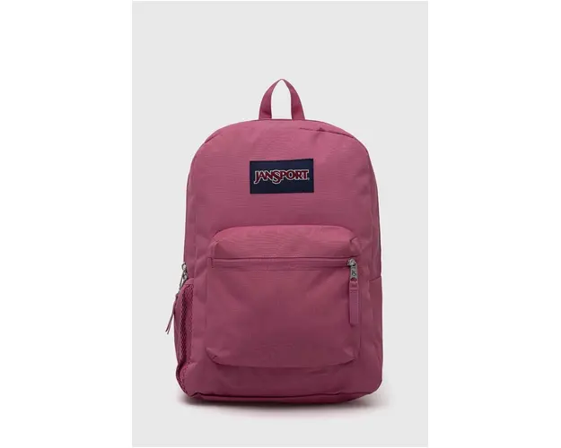 Jansport rucsac Cross Town culoarea roz, mare, cu imprimeu, EK0A5BAI8O11