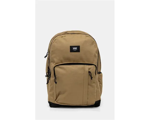 Vans rucsac culoarea verde, mare, neted, VN000HRHCUQ1