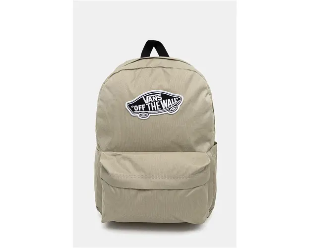 Vans rucsac culoarea verde, mare, neted, VN000H4YD3Z1