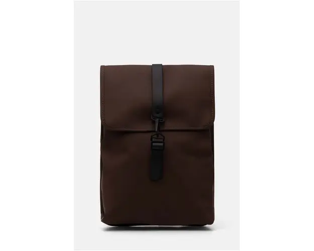 Rains rucsac Rucksack W3 culoarea maro, mare, neted, 13500-23