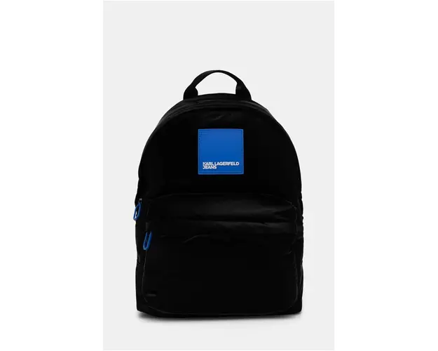 Karl Lagerfeld Jeans rucsac culoarea negru, mare, cu imprimeu, 246J3001