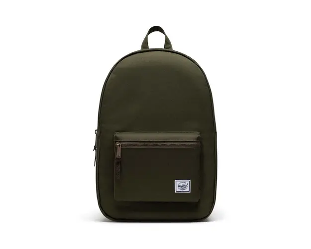 Herschel rucsac Settlement culoarea verde, mare, neted, 10005-04488-OS