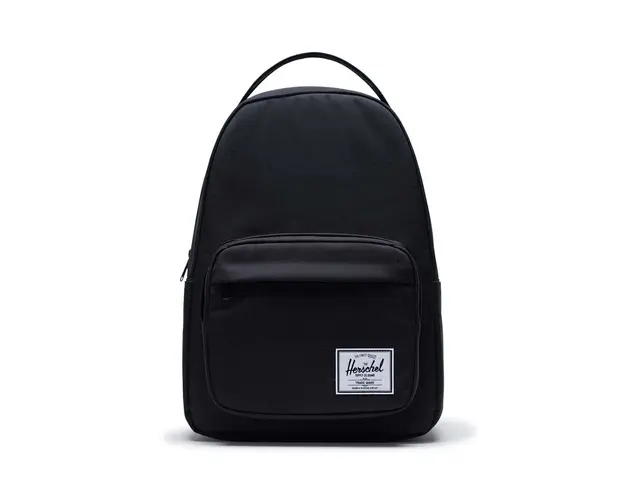 Herschel rucsac Miller culoarea negru, mare, neted, 10789-00001-OS