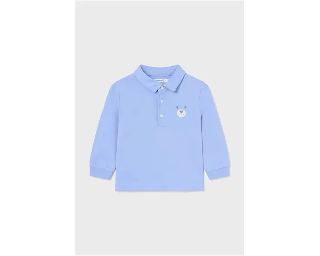 Mayoral tricouri polo din bumbac pentru bebelusi neted, 2184