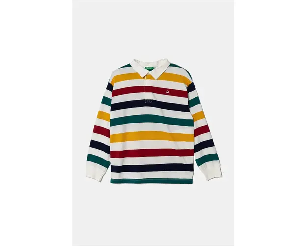 United Colors of Benetton longsleeve din bumbac pentru copii modelator, 3TBXC301M