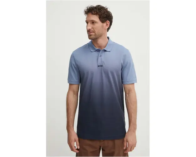 Boss Orange polo de bumbac modelator, 50519193