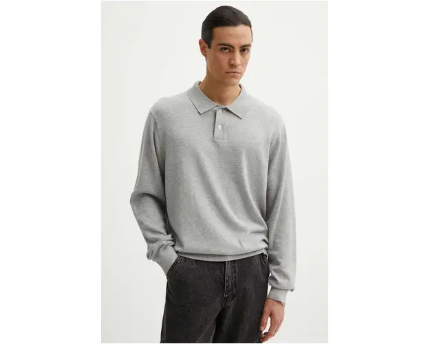 Levi's pulover de bumbac culoarea gri, light, A8623