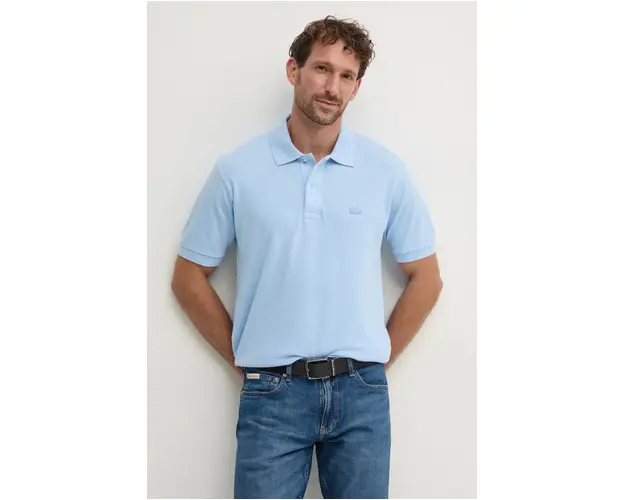 Lacoste polo de bumbac neted, PH2857