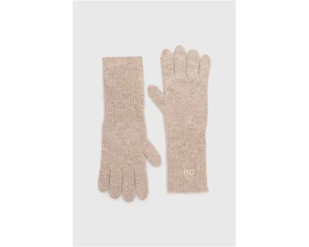 IRO manusi de casmir culoarea bej, WP111AMLIA
