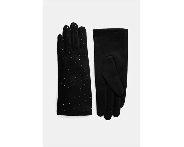 Sisley manusi femei, culoarea negru, 6G0UWG006