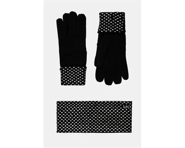 MICHAEL Michael Kors bentita si manusi culoarea negru, 540006