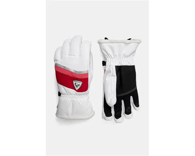 Rossignol manusi de schi New Piste culoarea alb, RLNWG06