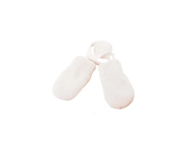 Jamiks manusi cu un amestec de lana pentru copii NIKA culoarea bej, JZH408