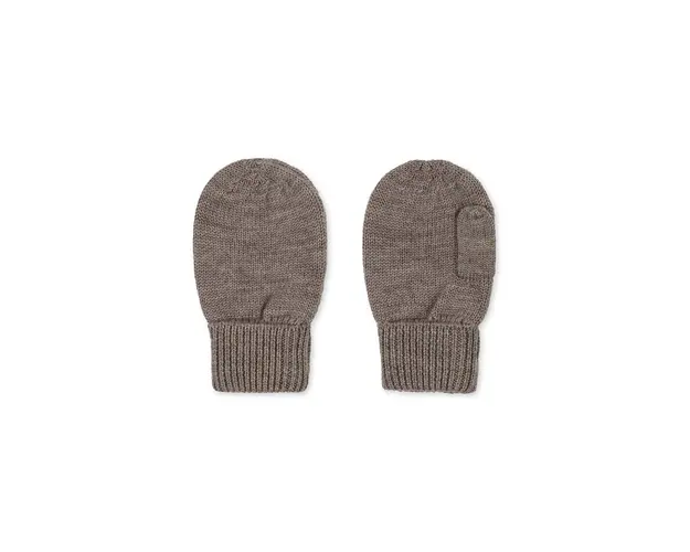 Konges Sløjd manusi copii LOULI MITTENS culoarea maro, KS101260