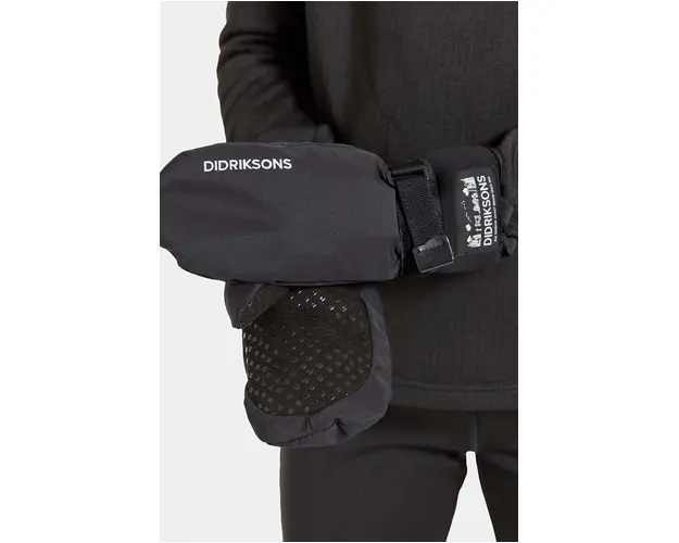 Didriksons manusi de schi pentru copii LOVAS MITTEN culoarea negru, 505556