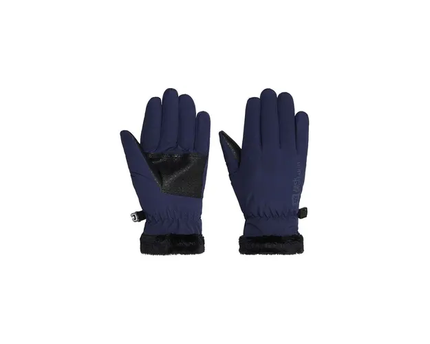 Jack Wolfskin manusi copii culoarea albastru marin, A63074