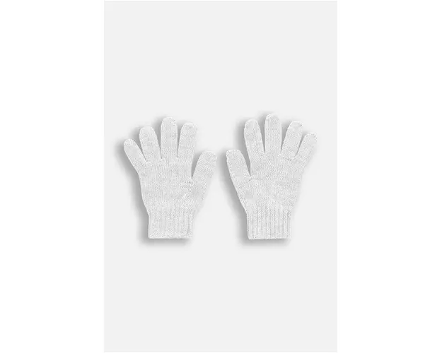 Coccodrillo manusi copii culoarea argintiu, ACCESSORIES WINTER GIRL