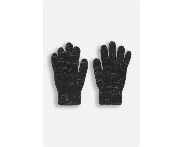 Coccodrillo manusi copii culoarea negru, ACCESSORIES WINTER GIRL
