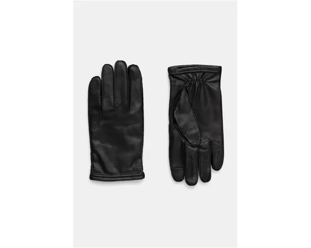 BOSS manusi de piele barbati, culoarea negru, 50526680