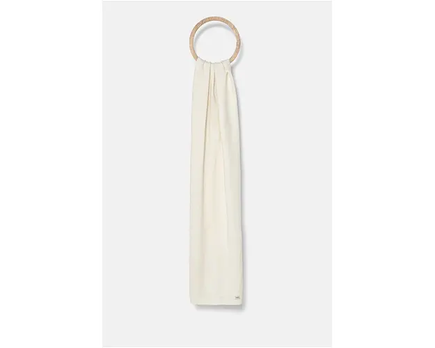 Pepe Jeans esarfa din amestec de lana YELA SCARF culoarea bej, neted, PL060200