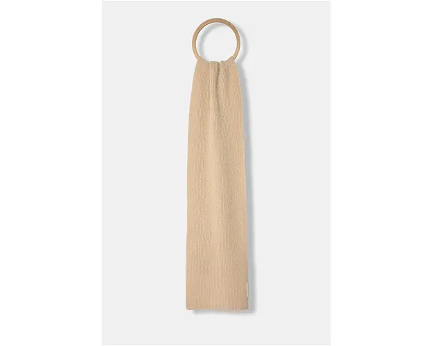Lanvin esarfa de lana culoarea bej, neted, 6L3018.U7717