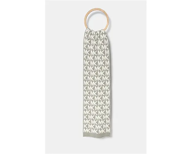 MICHAEL Michael Kors fular femei, culoarea gri, modelator, 539844