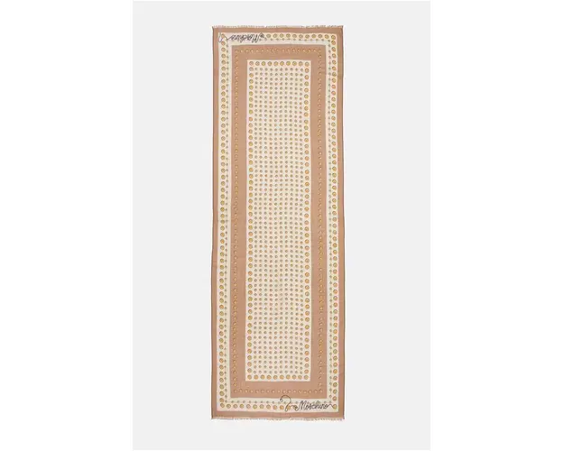 Moschino sal de lana culoarea maro, modelator, M3130 3379