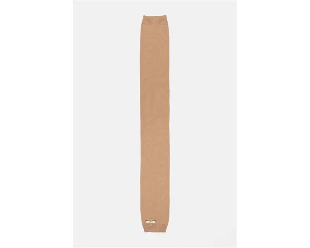 Moschino esarfa de lana culoarea maro, neted, M2969 30785