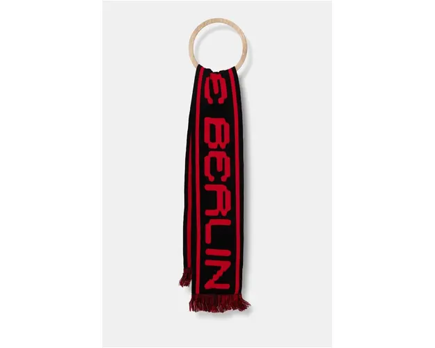 Vertere Berlin fular culoarea rosu, modelator, VER SCARF21