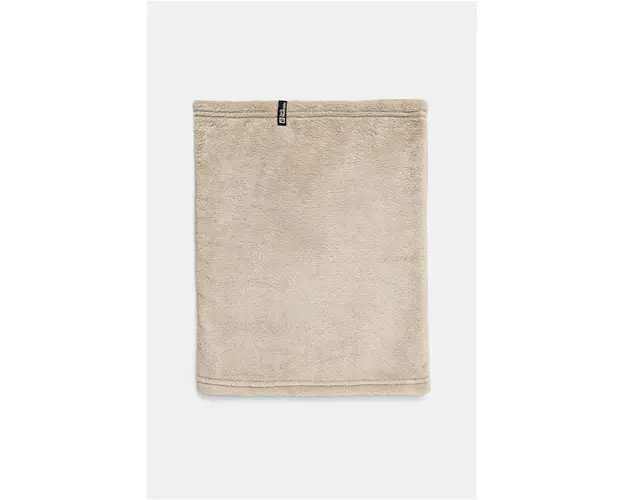 Jack Wolfskin fular impletit Rotwand culoarea bej, neted, A61974