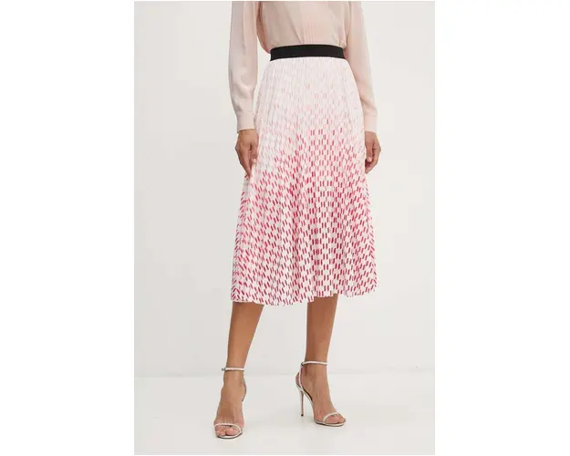 Karl Lagerfeld fusta midi, evazati, 245W1207