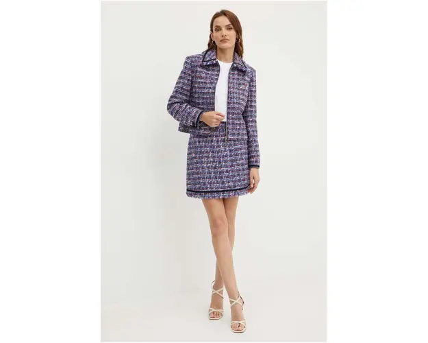 Karl Lagerfeld fusta mini, drept, 245W1202