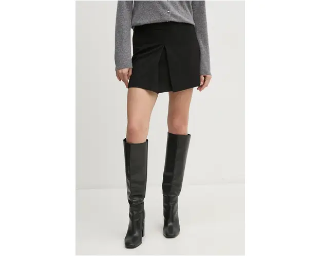 United Colors of Benetton fusta culoarea negru, mini, evazati, 4962D003X