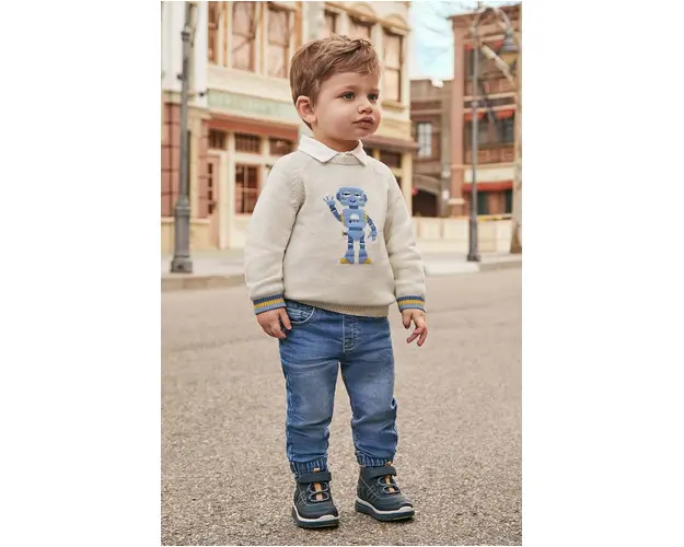 Mayoral jeans copii jogger soft denim 2534