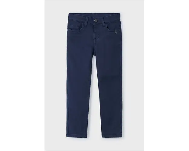Mayoral pantaloni copii Sponie soft slim fit neted, 4539