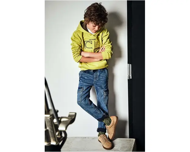 Mayoral jeans copii denim jogger cargo 7534