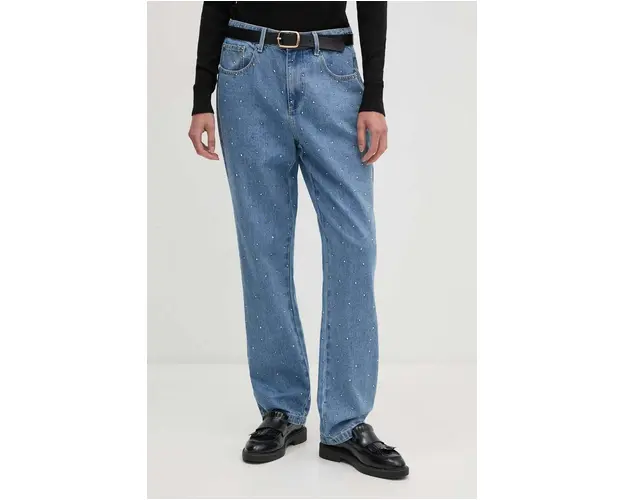 Dkny jeansi femei high waist, D2E4A103